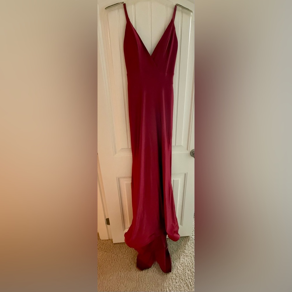 Atria Couture Red Gown 6104H